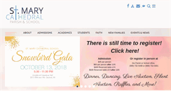 Desktop Screenshot of gaylordstmary.org