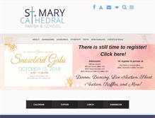 Tablet Screenshot of gaylordstmary.org